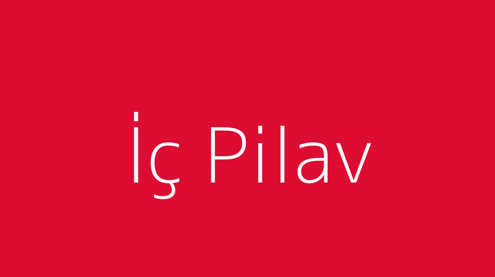 İç Pilav