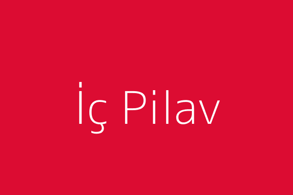 İç Pilav